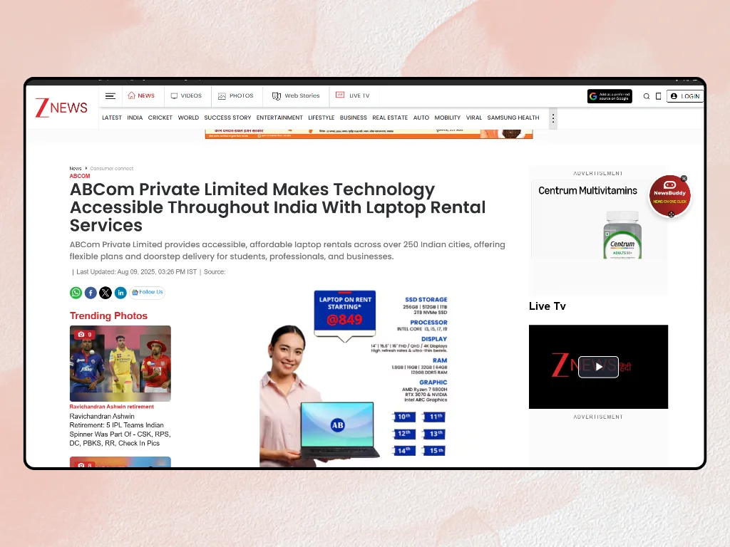 Press Release in Top News Site (9)