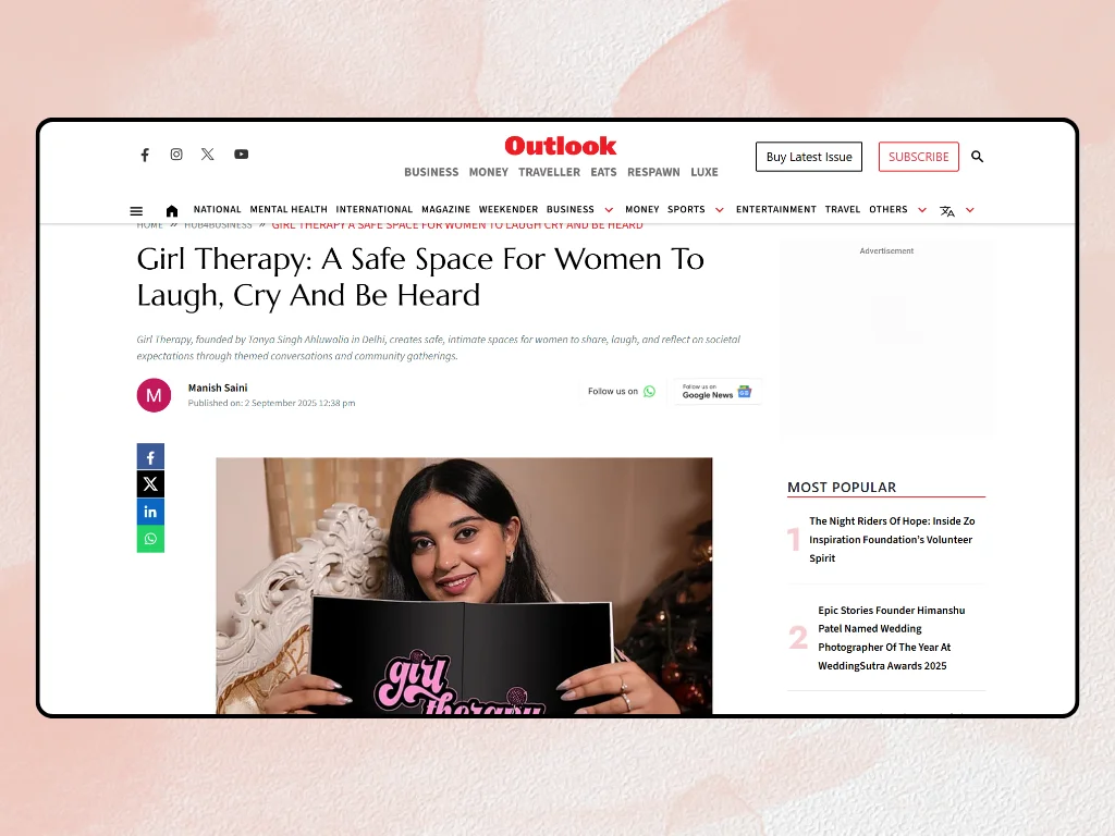 Press Release in Outlook India